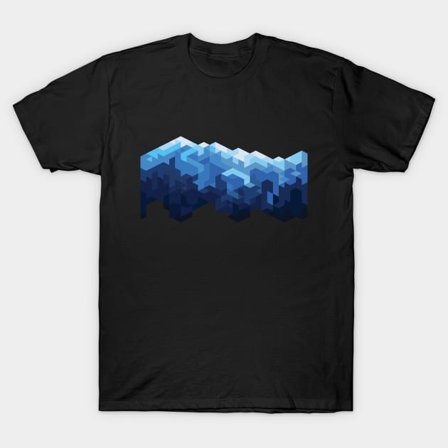 The Peak of Snow Mountain T-Shirt by Buntoonkook